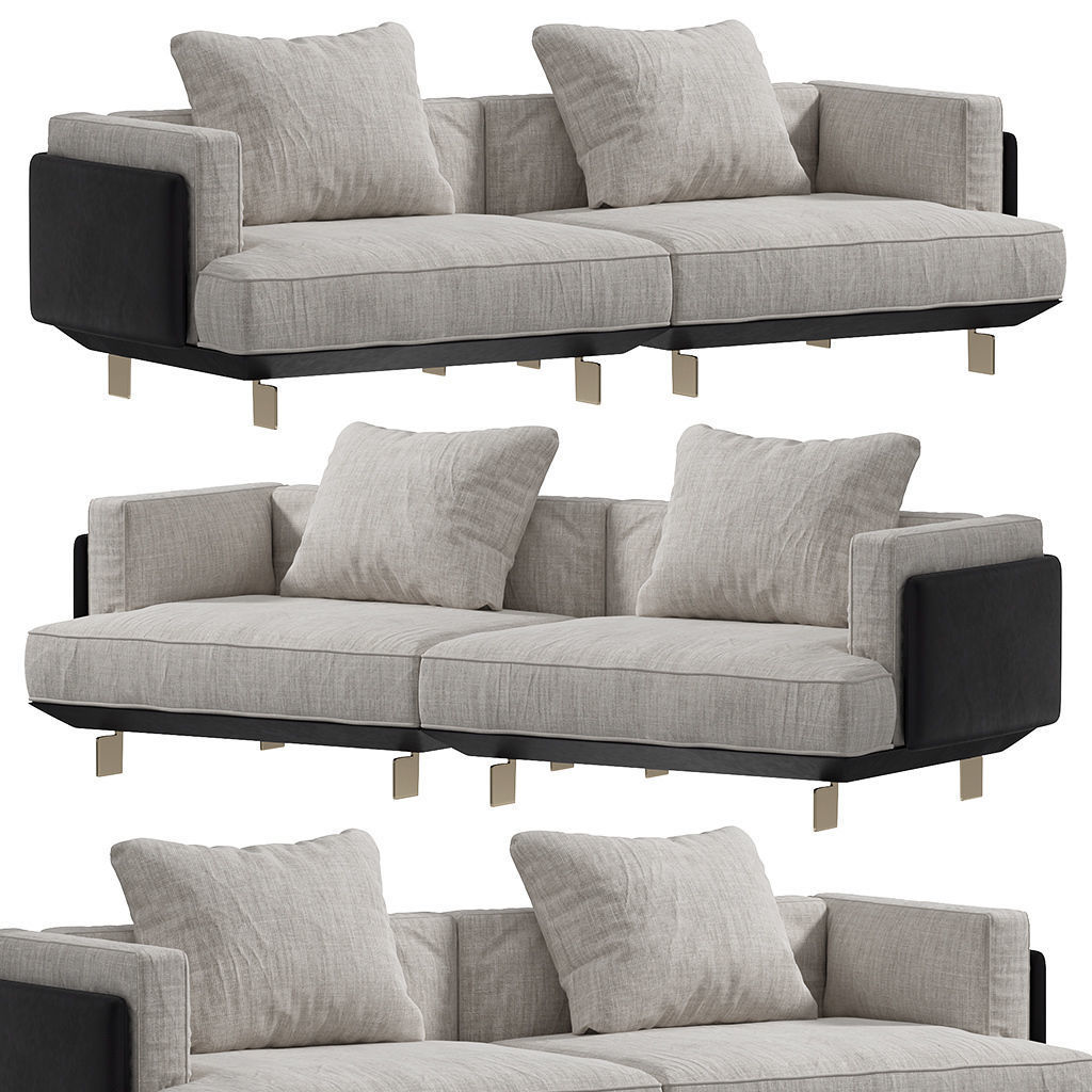 Campus Sofa by Mauro Lipparini 3D model_1