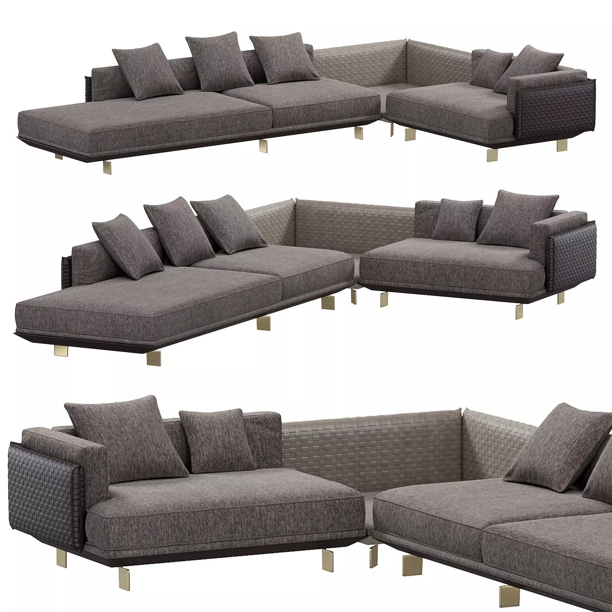 Campus Sofa by Mauro Lipparini 3D model
