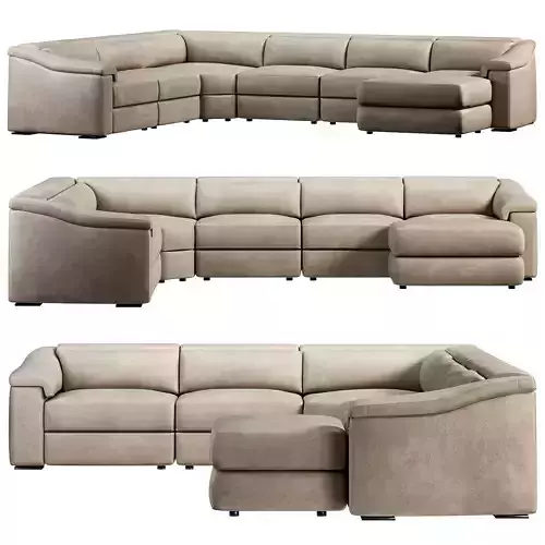 Brick Sofa by natuzzi