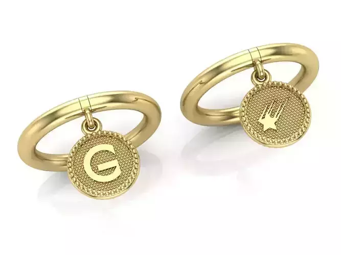 ring star and letter