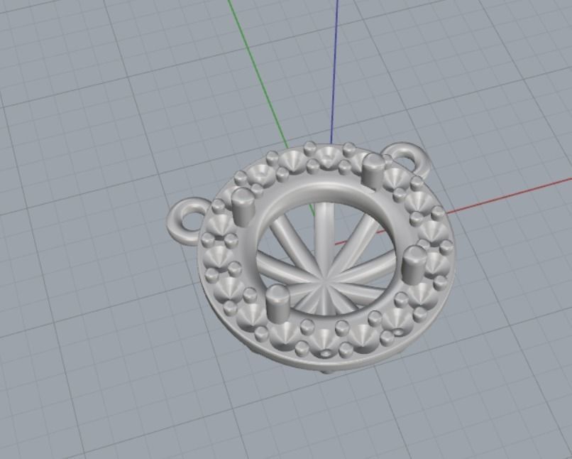 pendant 3D print model_13