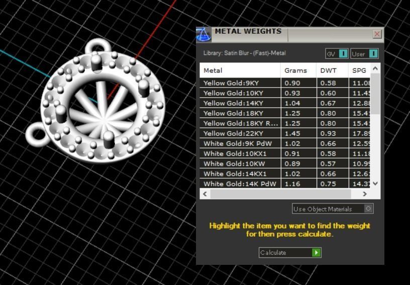 pendant 3D print model_8