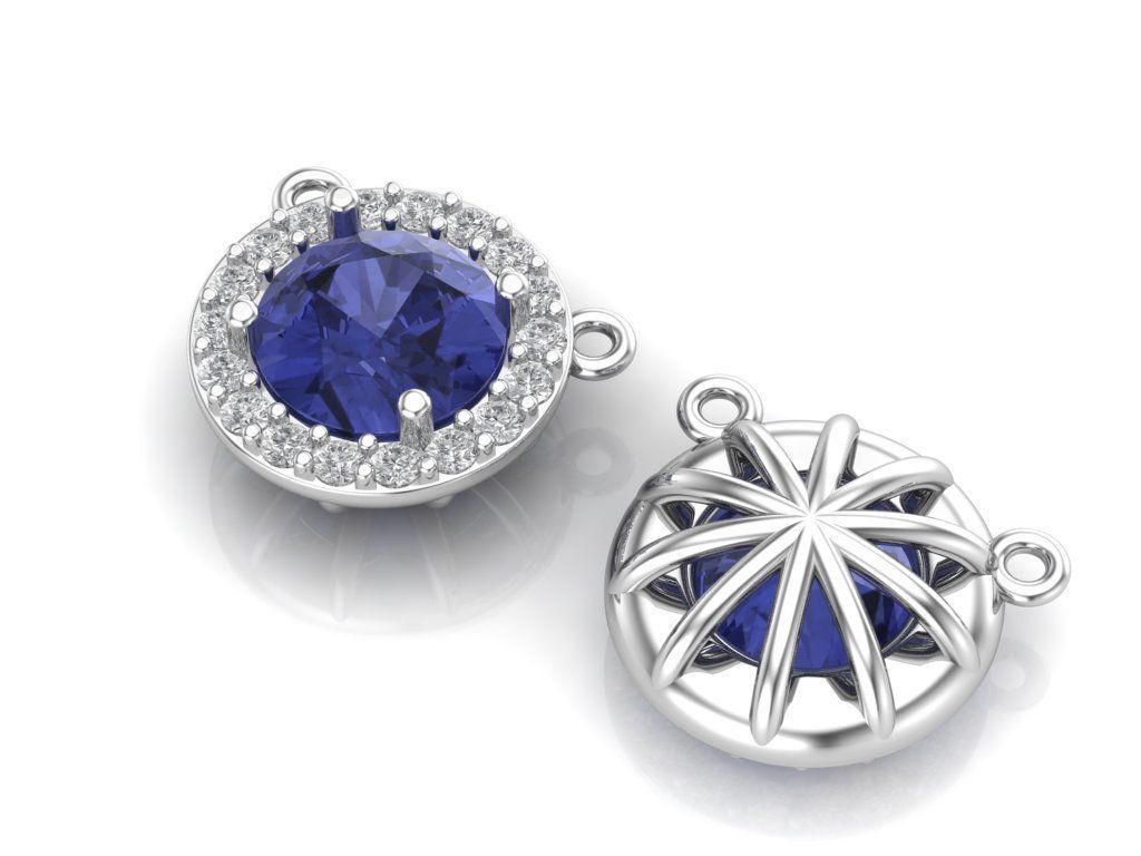 pendant 3D print model_3