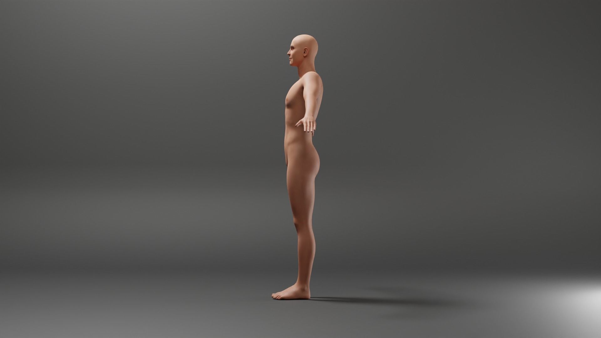 Realistic Male - Renaldo 3D model_4