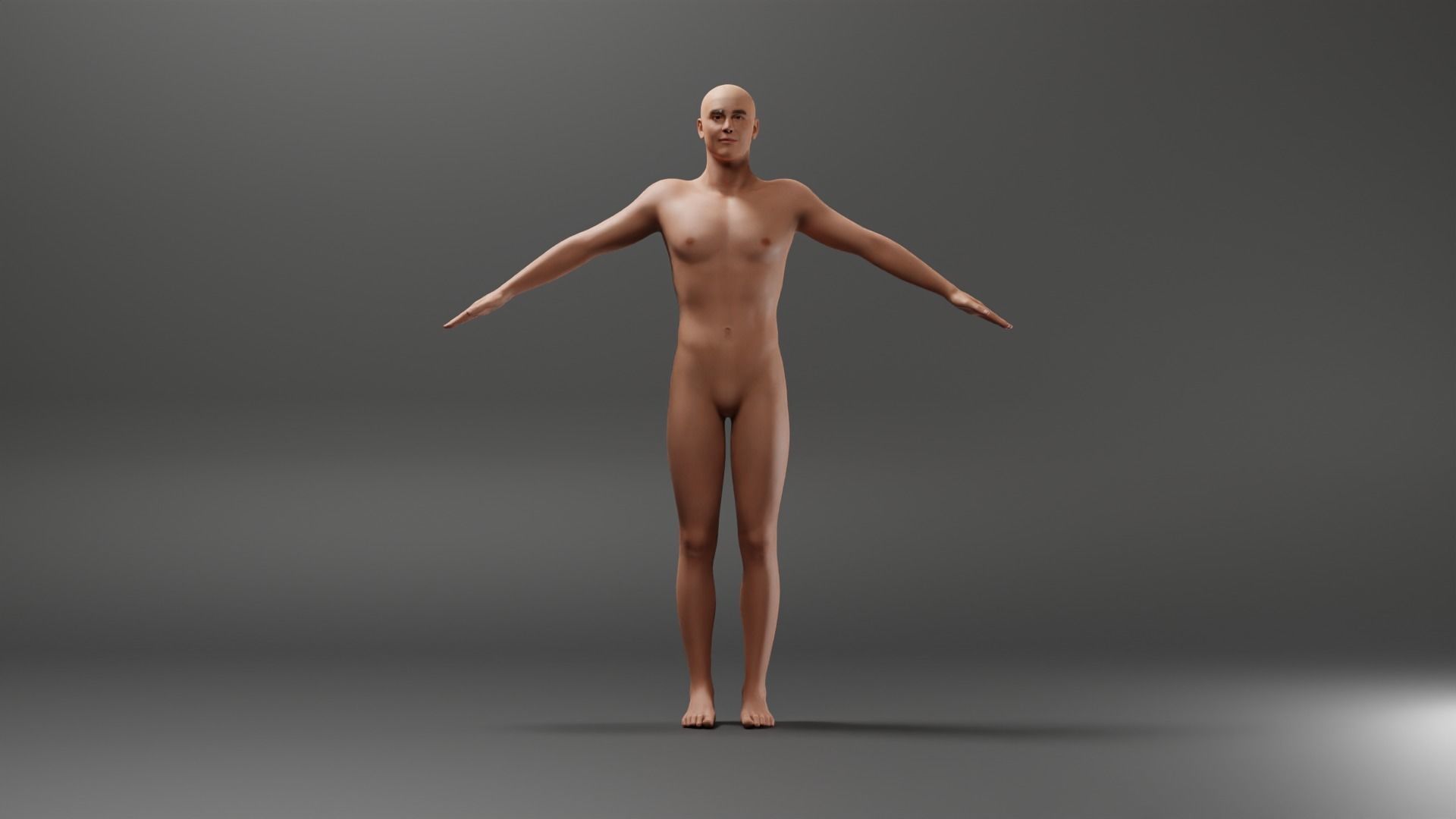 Realistic Male - Renaldo 3D model_1