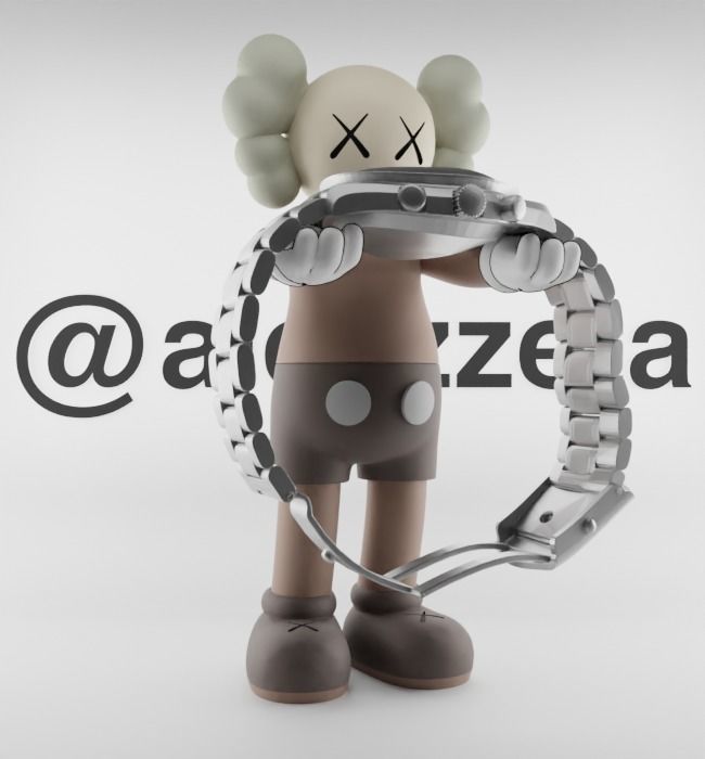 Kaws Watch Stand for Print 3D print model_36