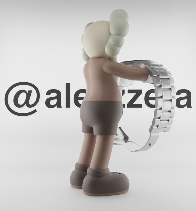 Kaws Watch Stand for Print 3D print model_25