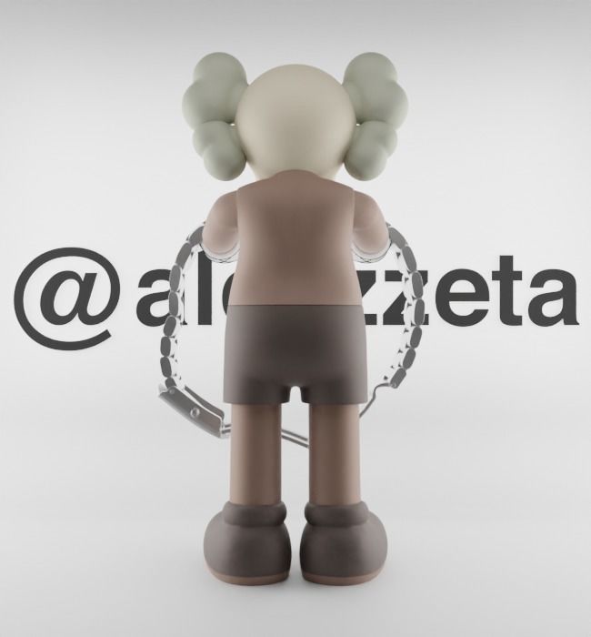 Kaws Watch Stand for Print 3D print model_19
