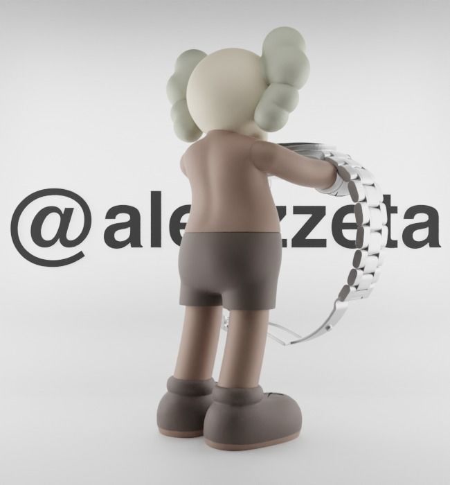 Kaws Watch Stand for Print 3D print model_23