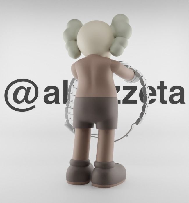Kaws Watch Stand for Print 3D print model_21