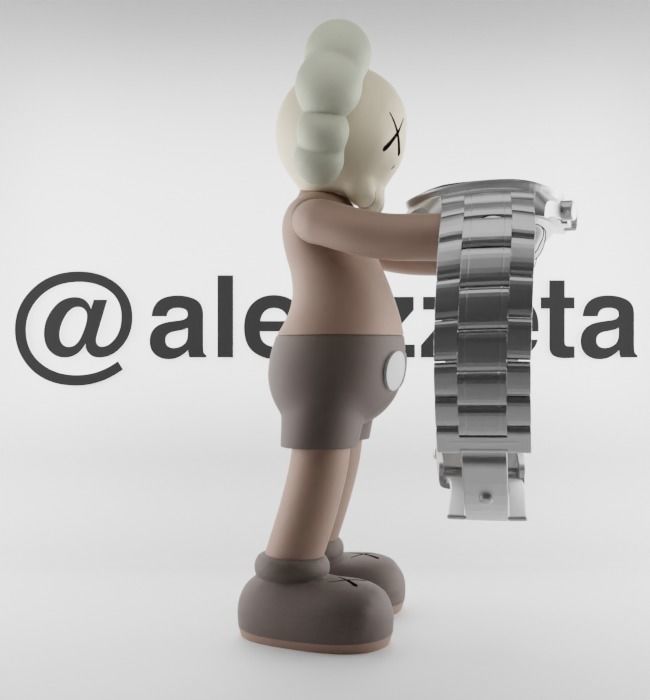 Kaws Watch Stand for Print 3D print model_29