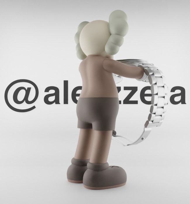 Kaws Watch Stand for Print 3D print model_24