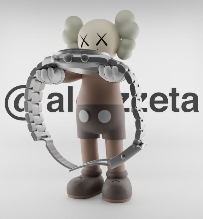 Kaws Watch Stand for Print 3D print model_3
