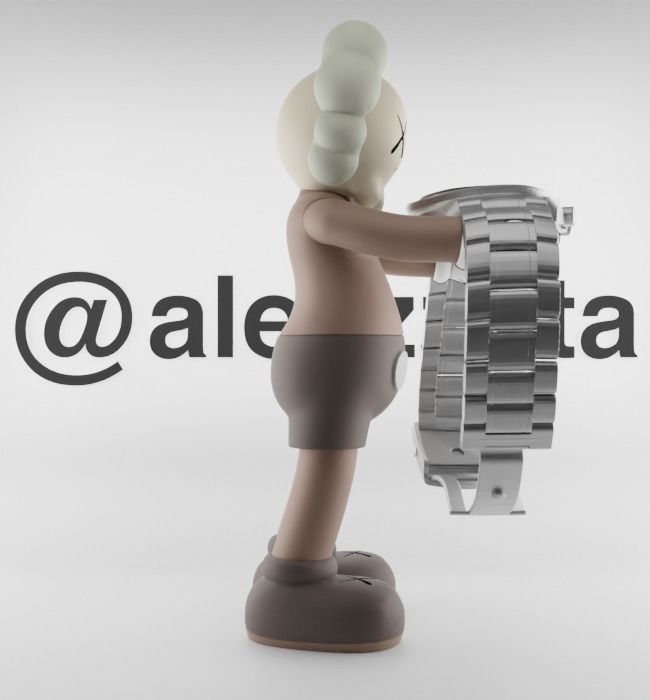 Kaws Watch Stand for Print 3D print model_28