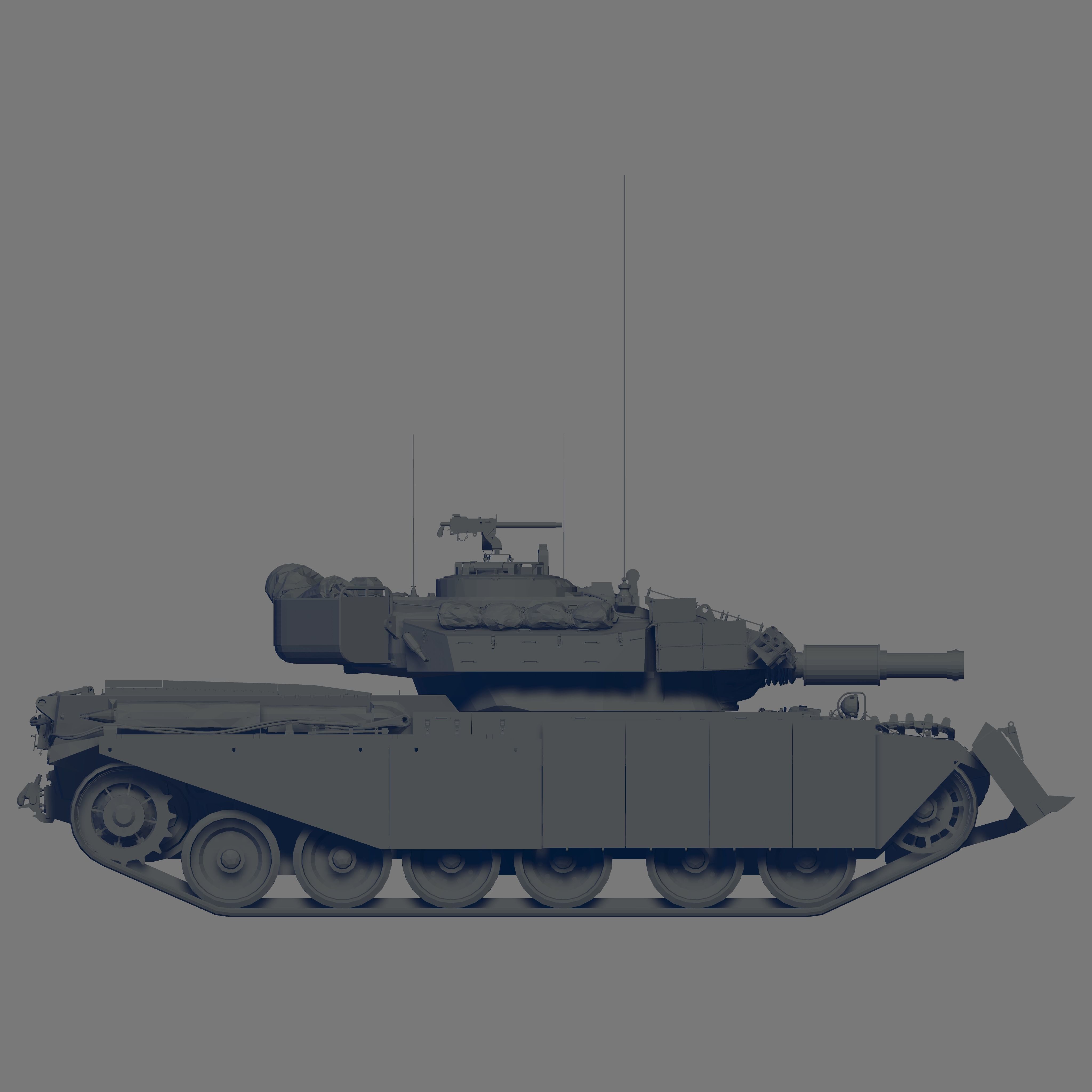 Centurion Mk 5 AVRE 3D model_3