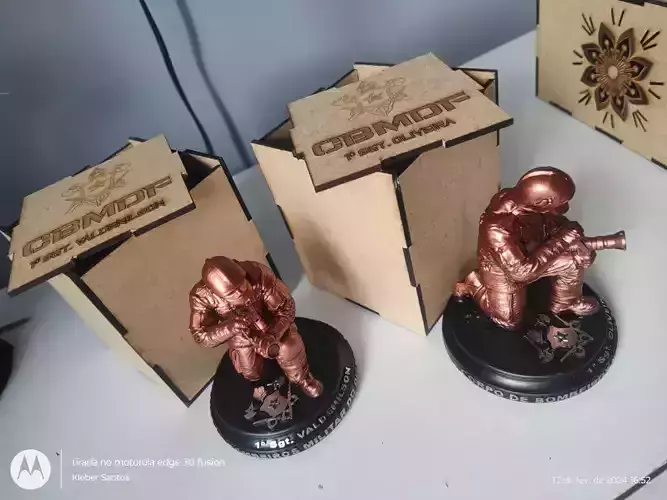 4 - Bombeiro militar CBMDF - Brasil - DF 3D print model
