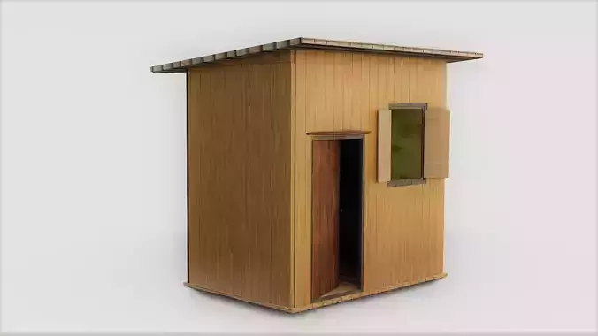 Backyard Workshop Shed 