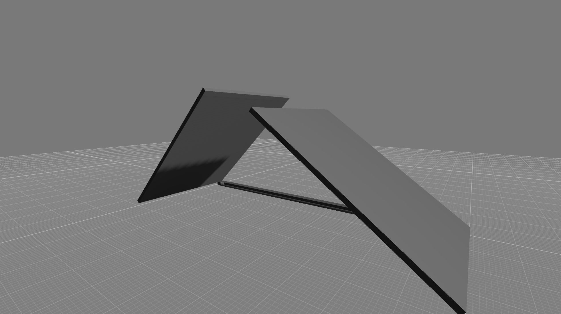 Tri Part Laptop Enhancement Kit  Privacy Cover  Accessories 3D 3D print model_3