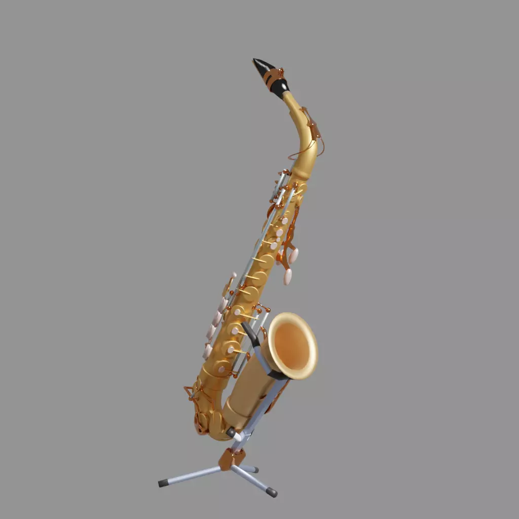 Altsax 3D model
