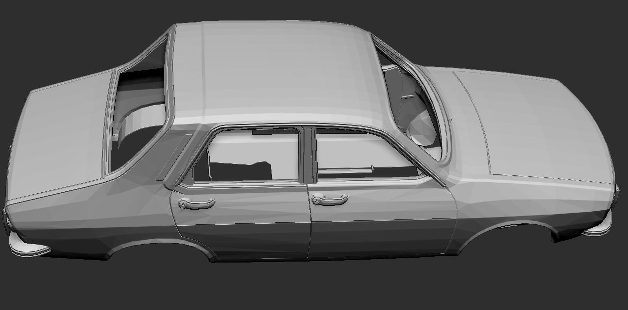 Renault 12 3D print model_2