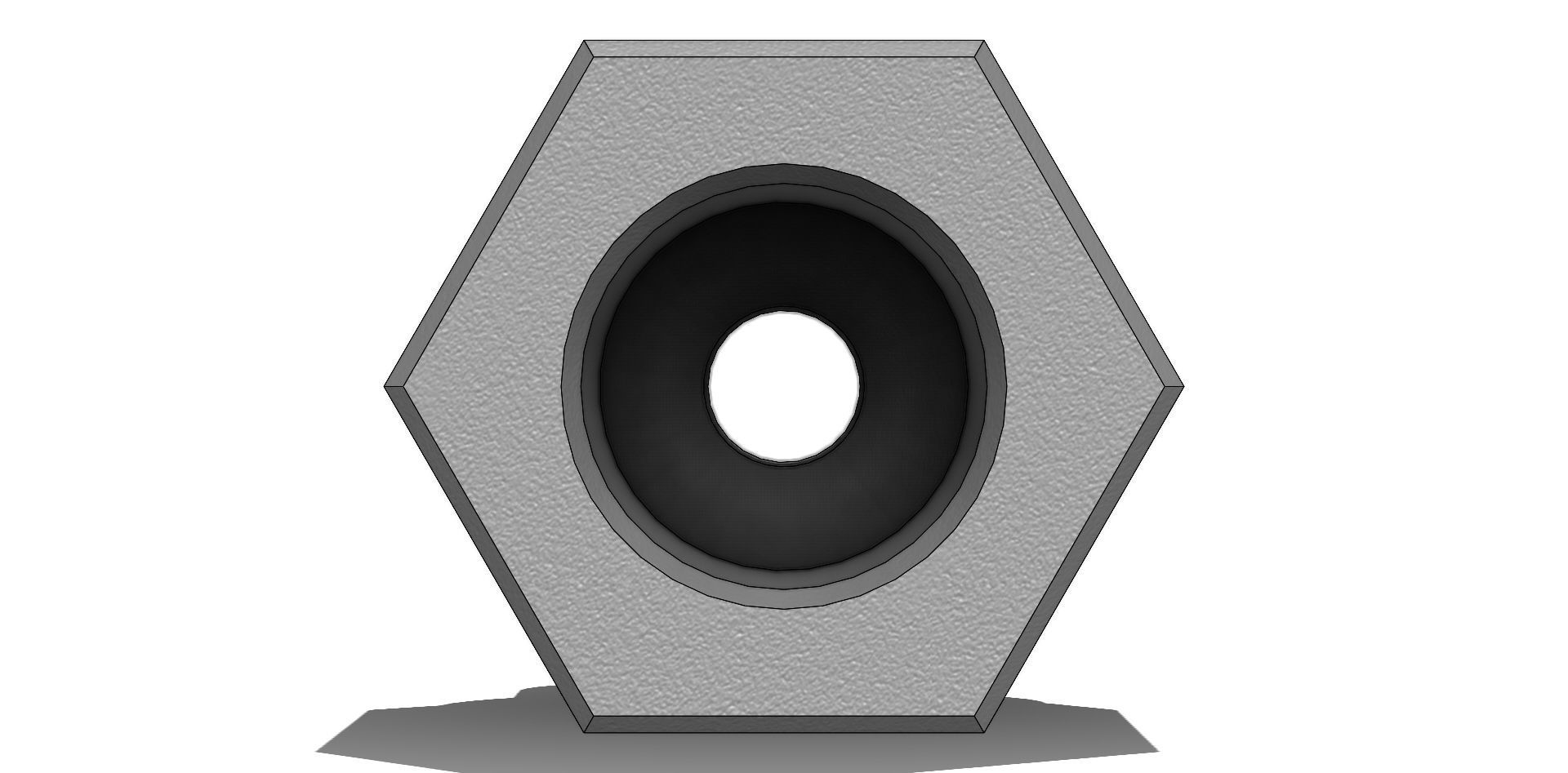 Conexao Connection Femea Female 1-4 NPT x Macho Male M14 x 2 3D model_6