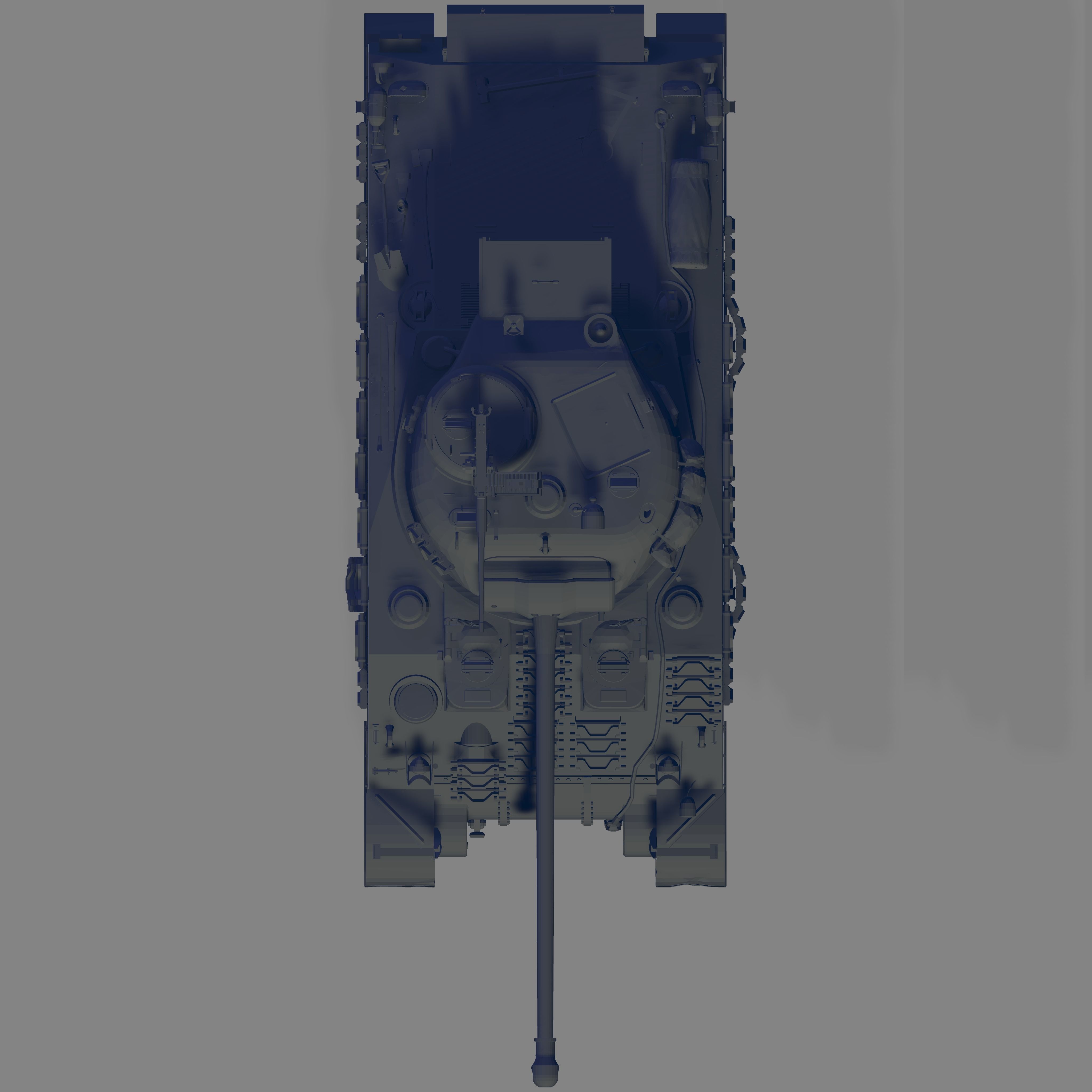 Sherman Firefly 3D model_5