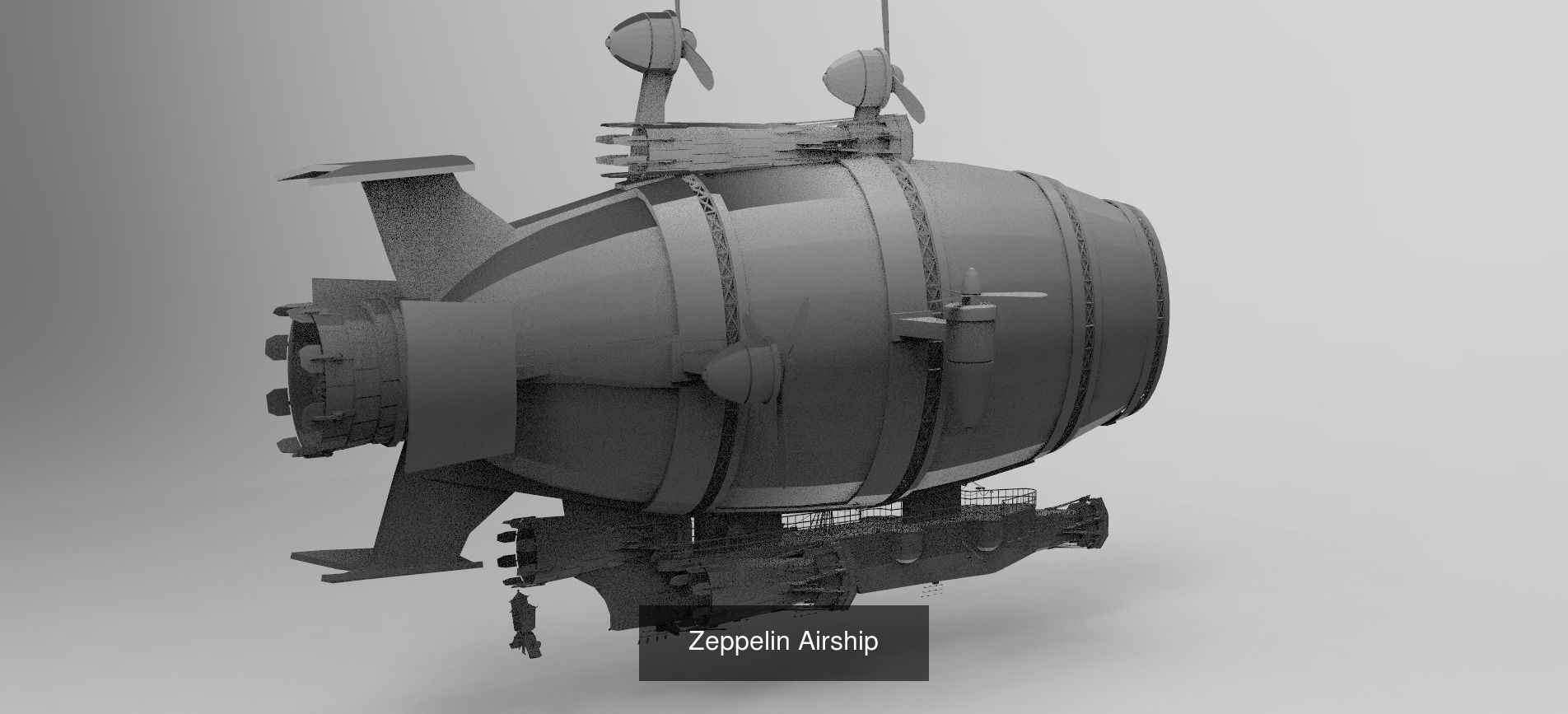 Sci-Fi Fusion Airship Collection  _2