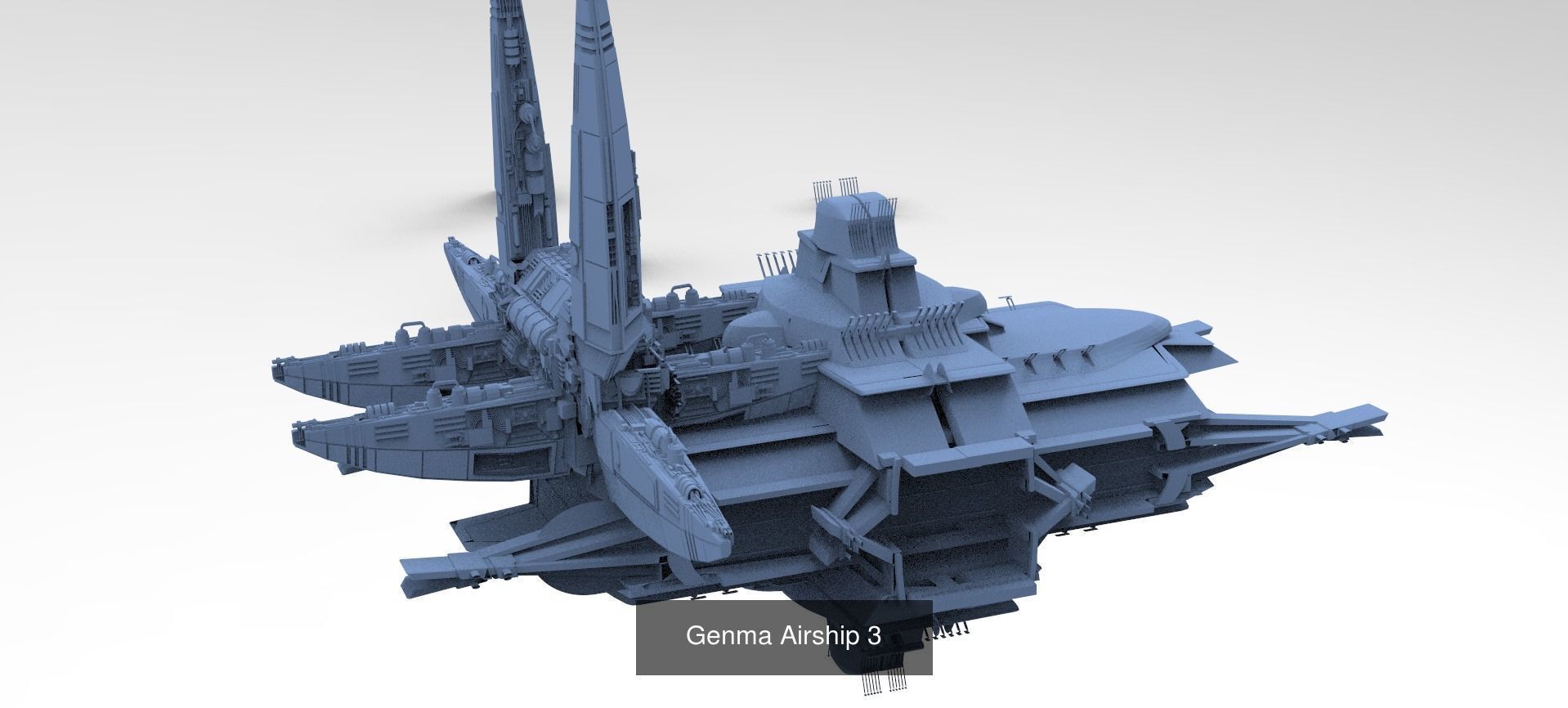 Sci-Fi Fusion Airship Collection  _17