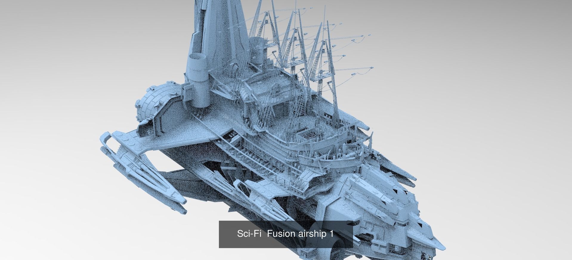 Sci-Fi Fusion Airship Collection  _22