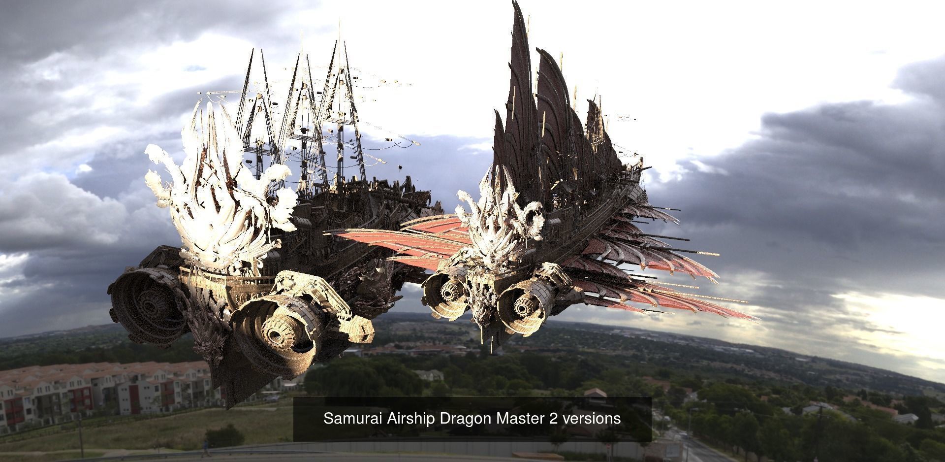 Sci-Fi Fusion Airship Collection  _4