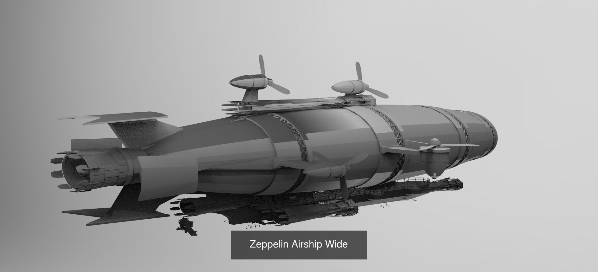 Sci-Fi Fusion Airship Collection  _3