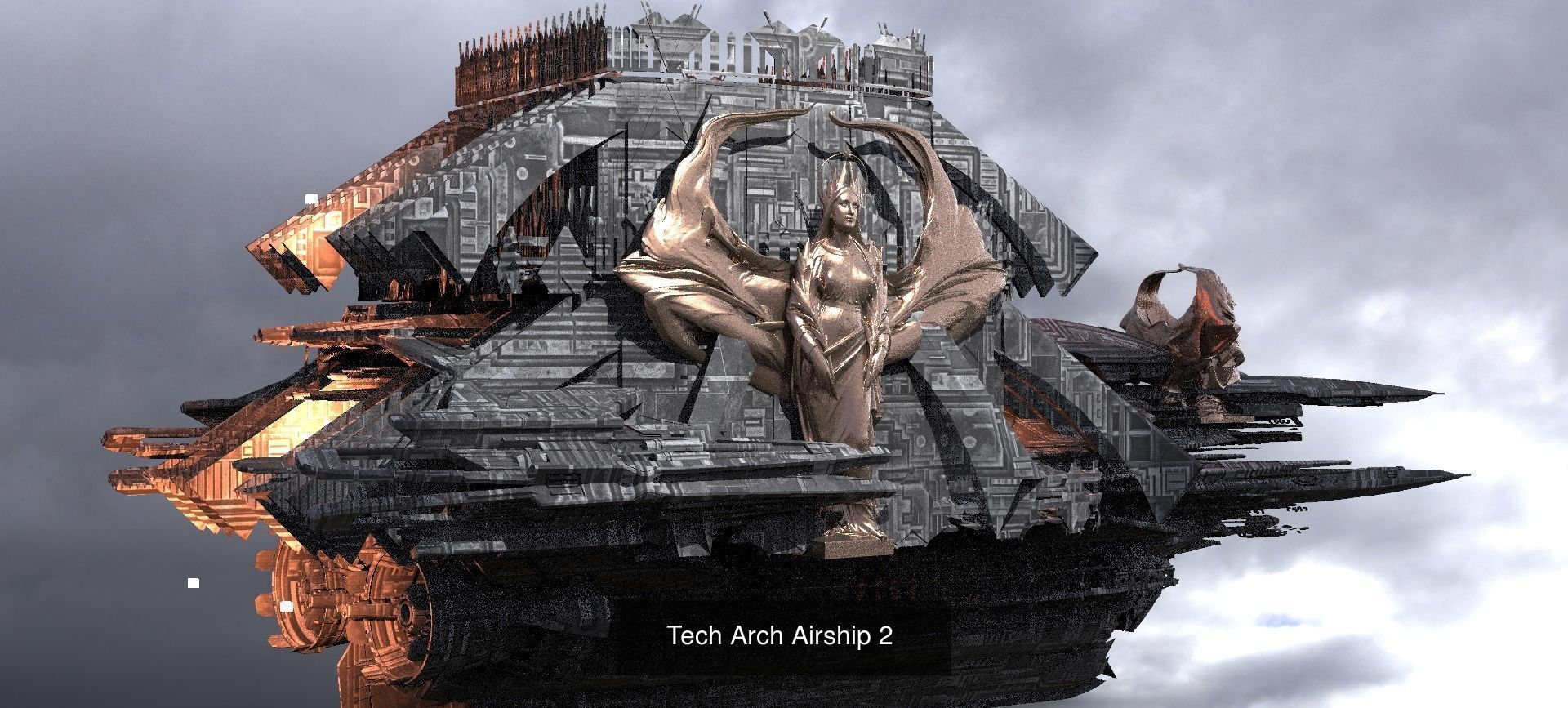 Sci-Fi Fusion Airship Collection  _13