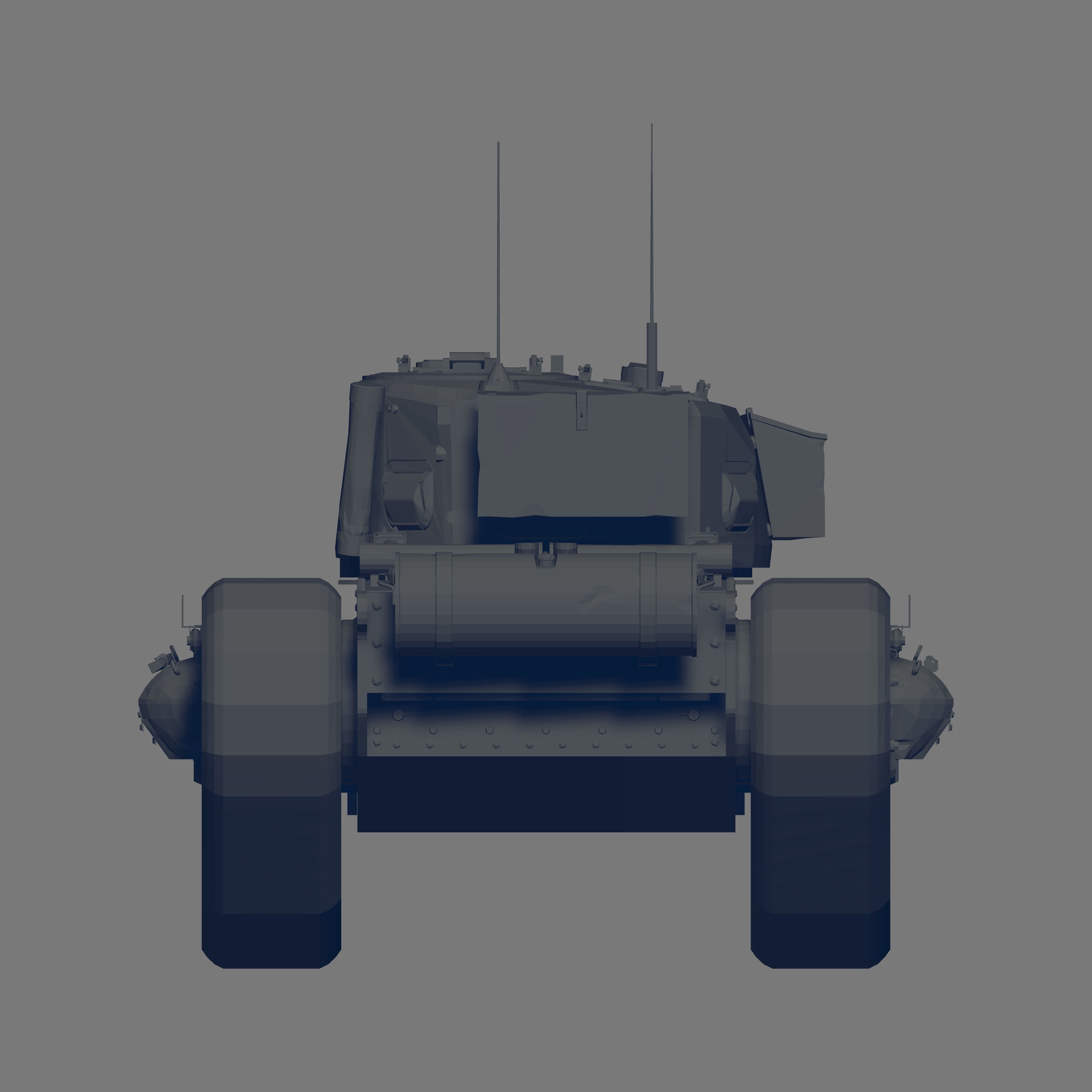 Churchill I 3D model_4