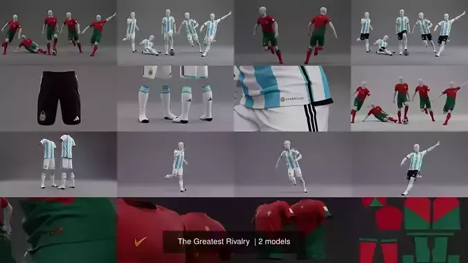 The Greatest Rivalry  3D Model Collection