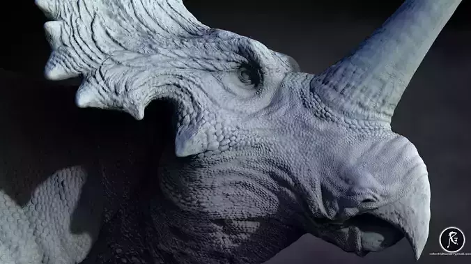 Styracosaurus 3D print model