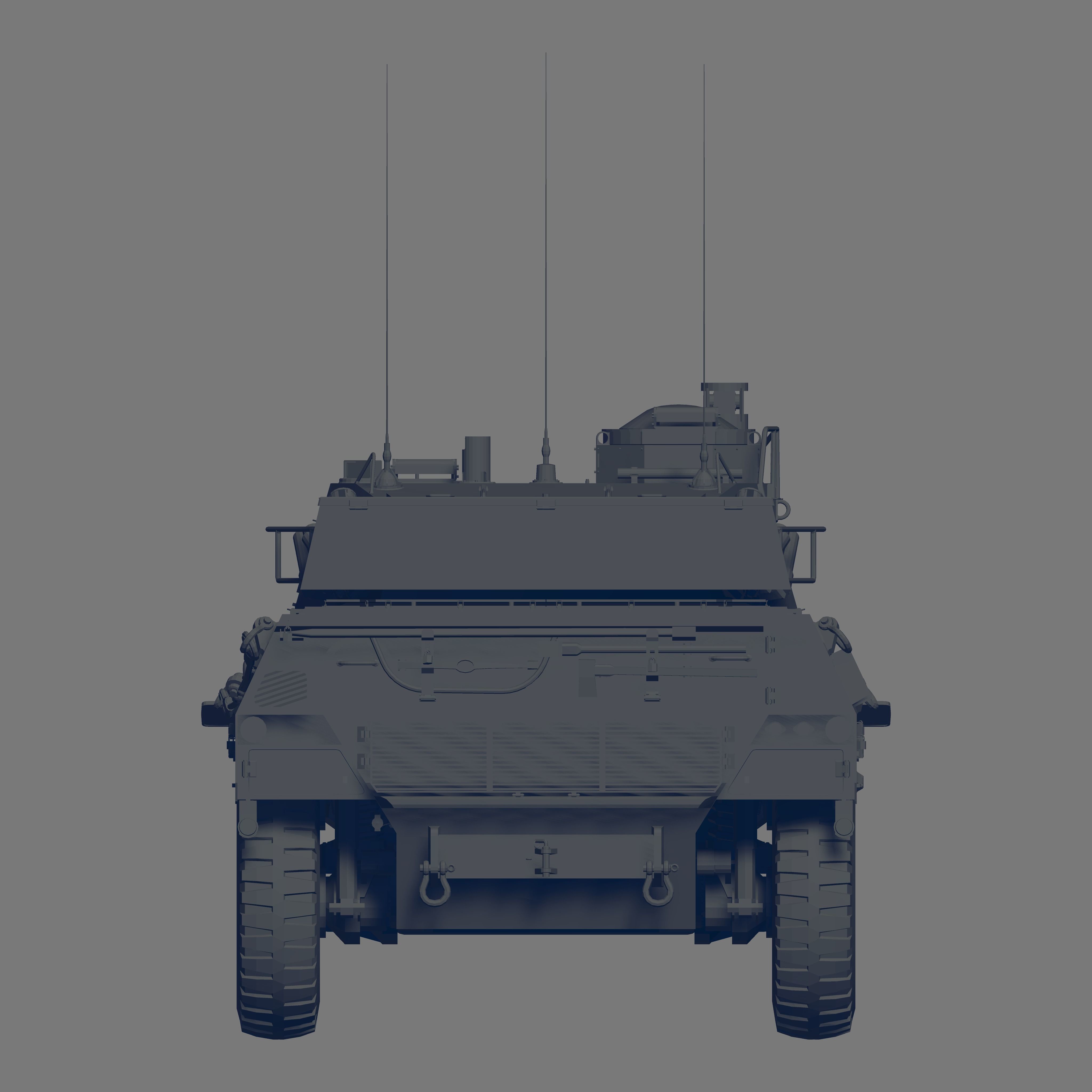 Rooikat Mk 1D 3D model_4