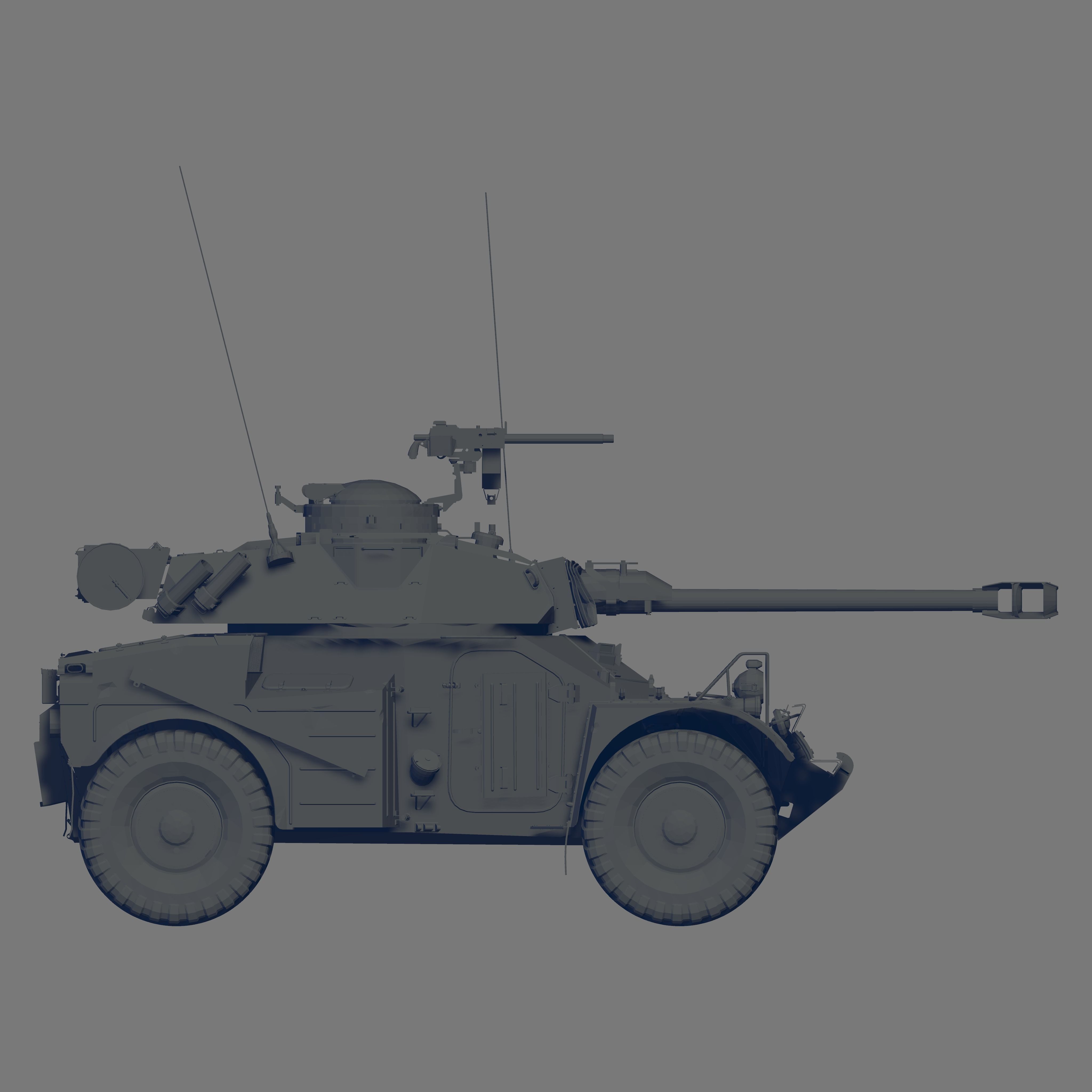 Eland 90 Mk 7 3D model_3