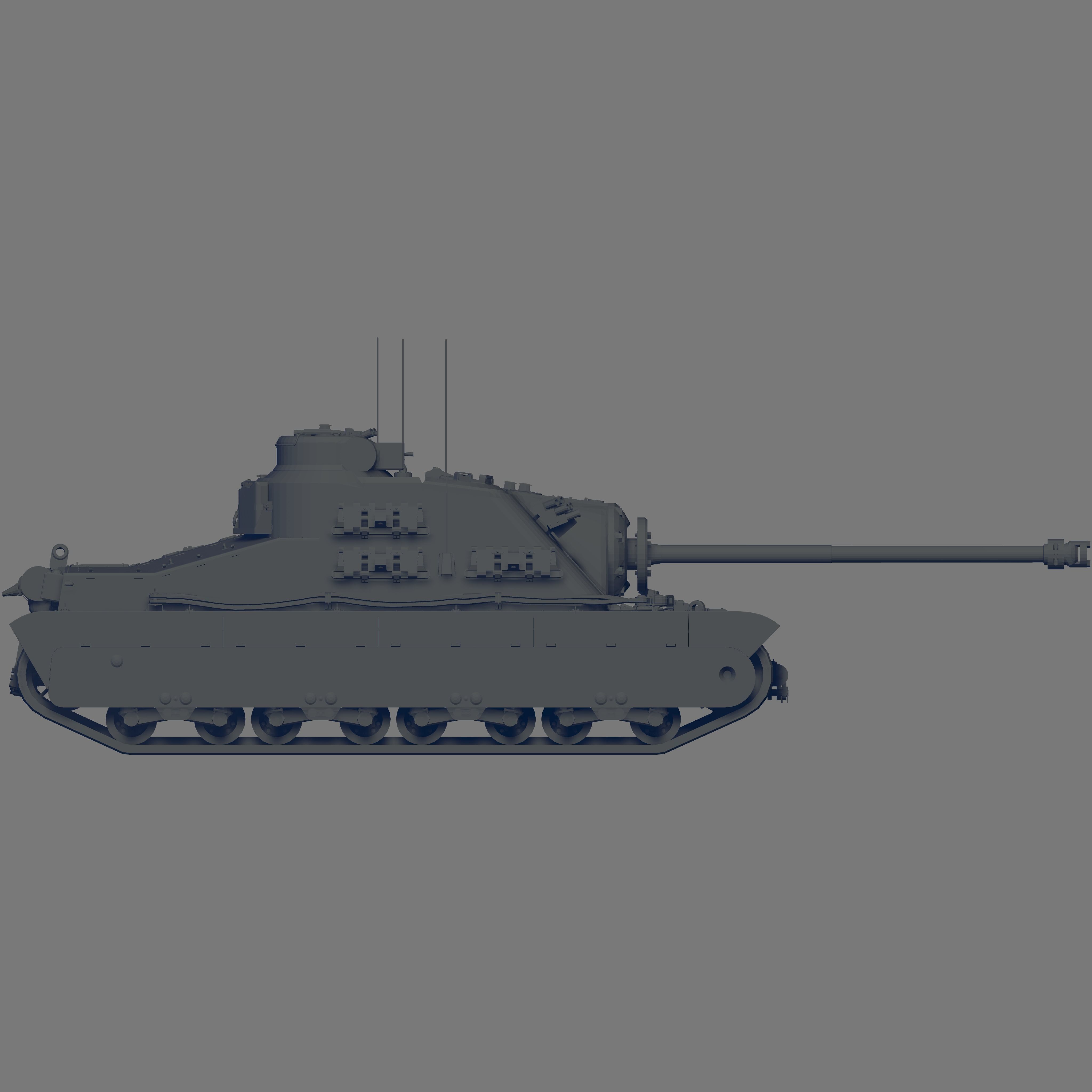 A39 Tortoise 3D model_3
