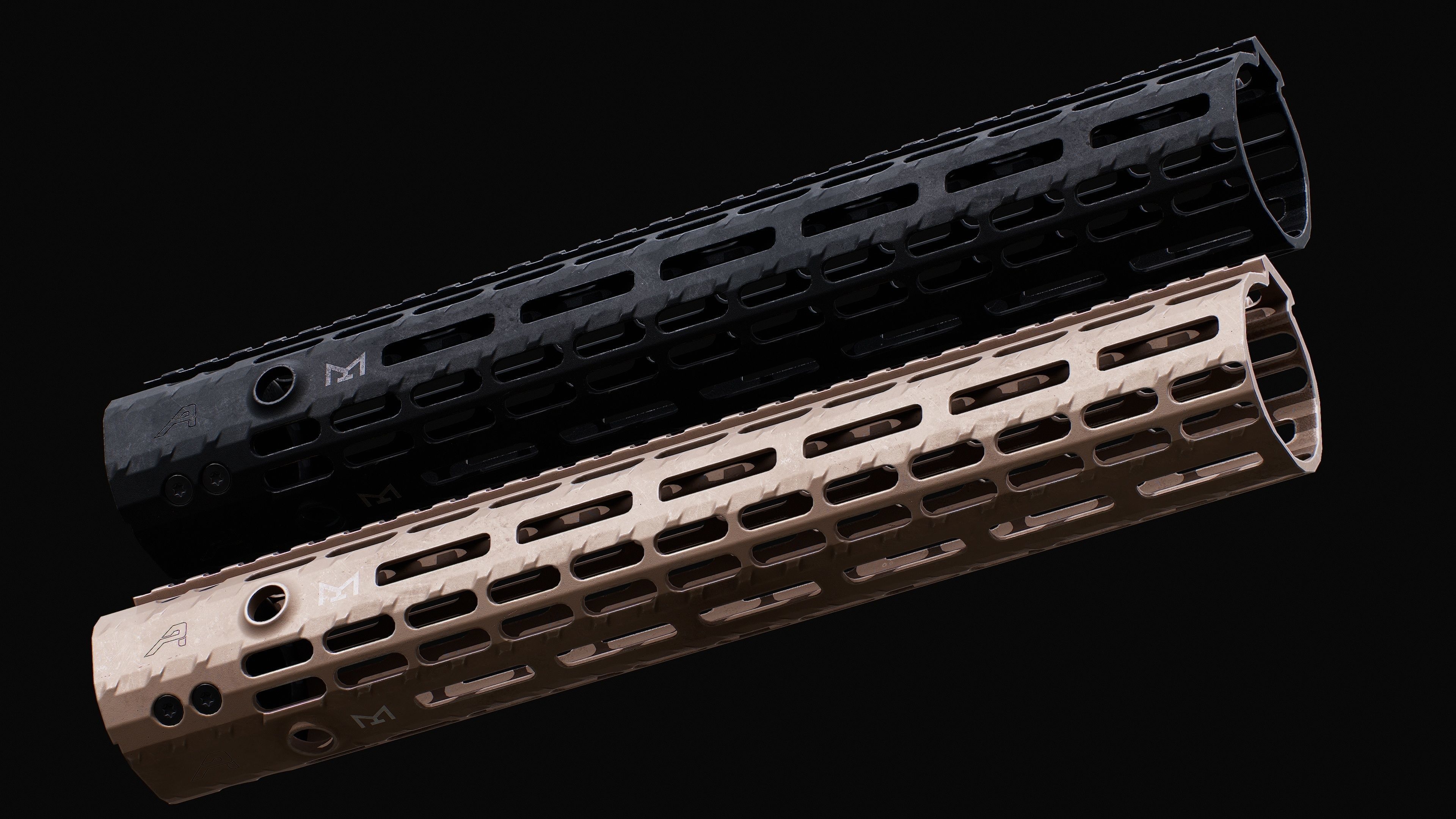 AERO HandGuard Low-poly 3D model_5