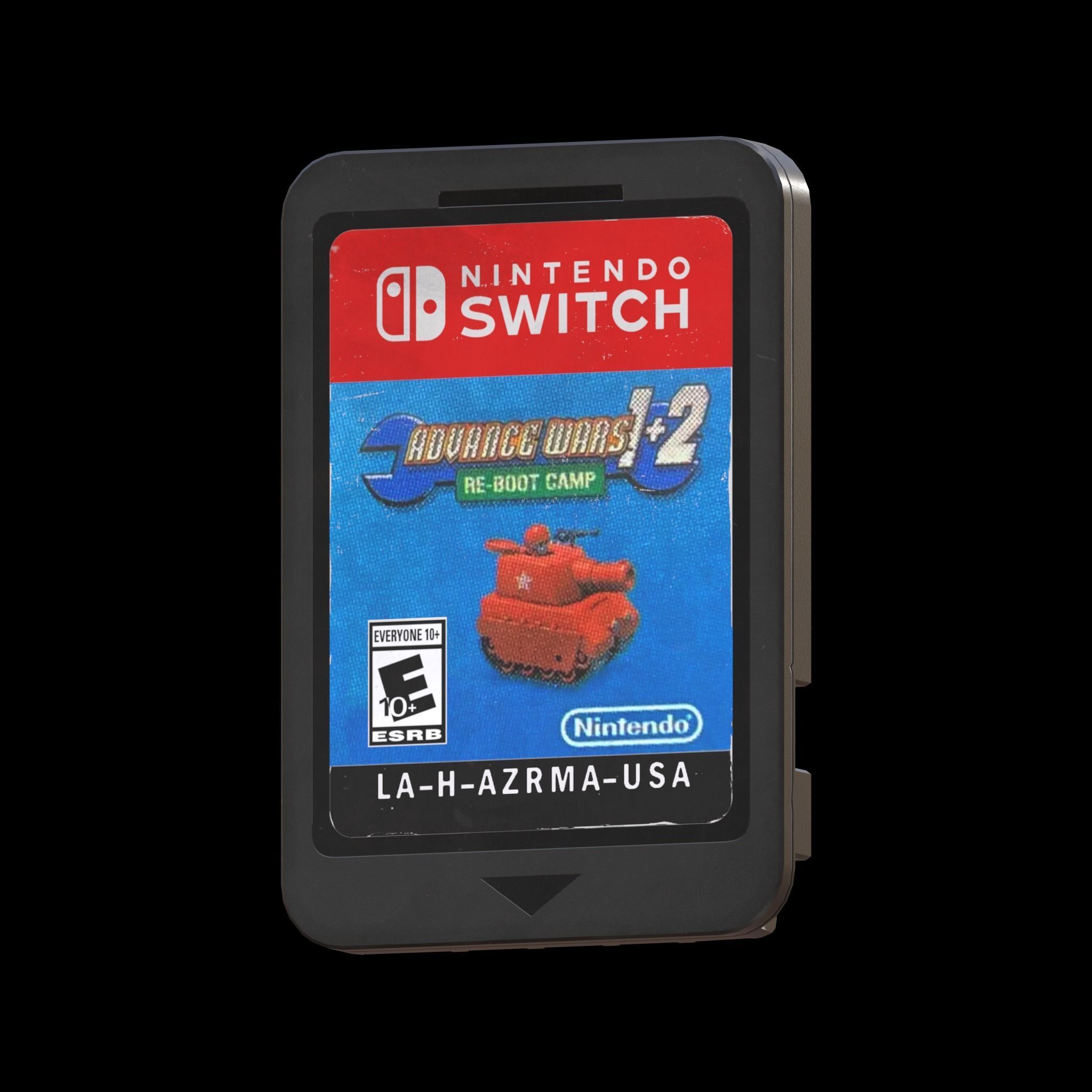 Nintendo Switch Game Cartridges Low-poly 3D model_6