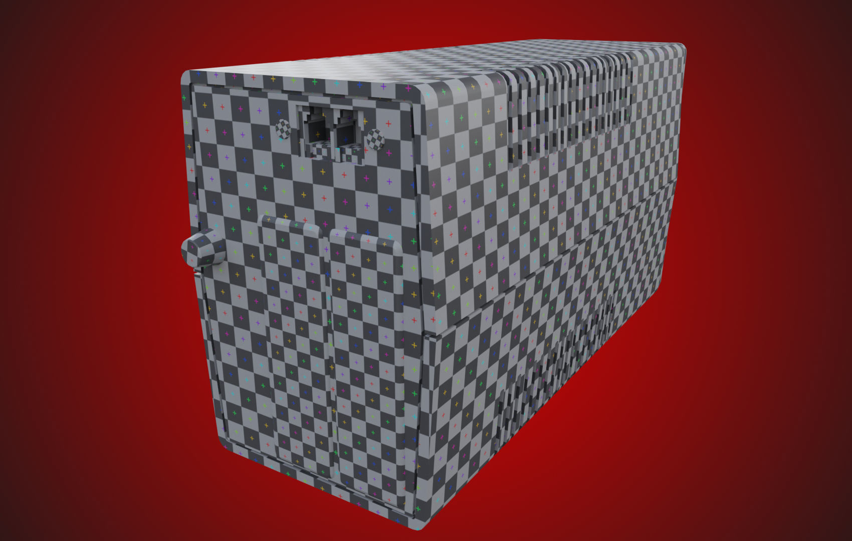 Pack UPS - Low Poly 3D Model Collection_9