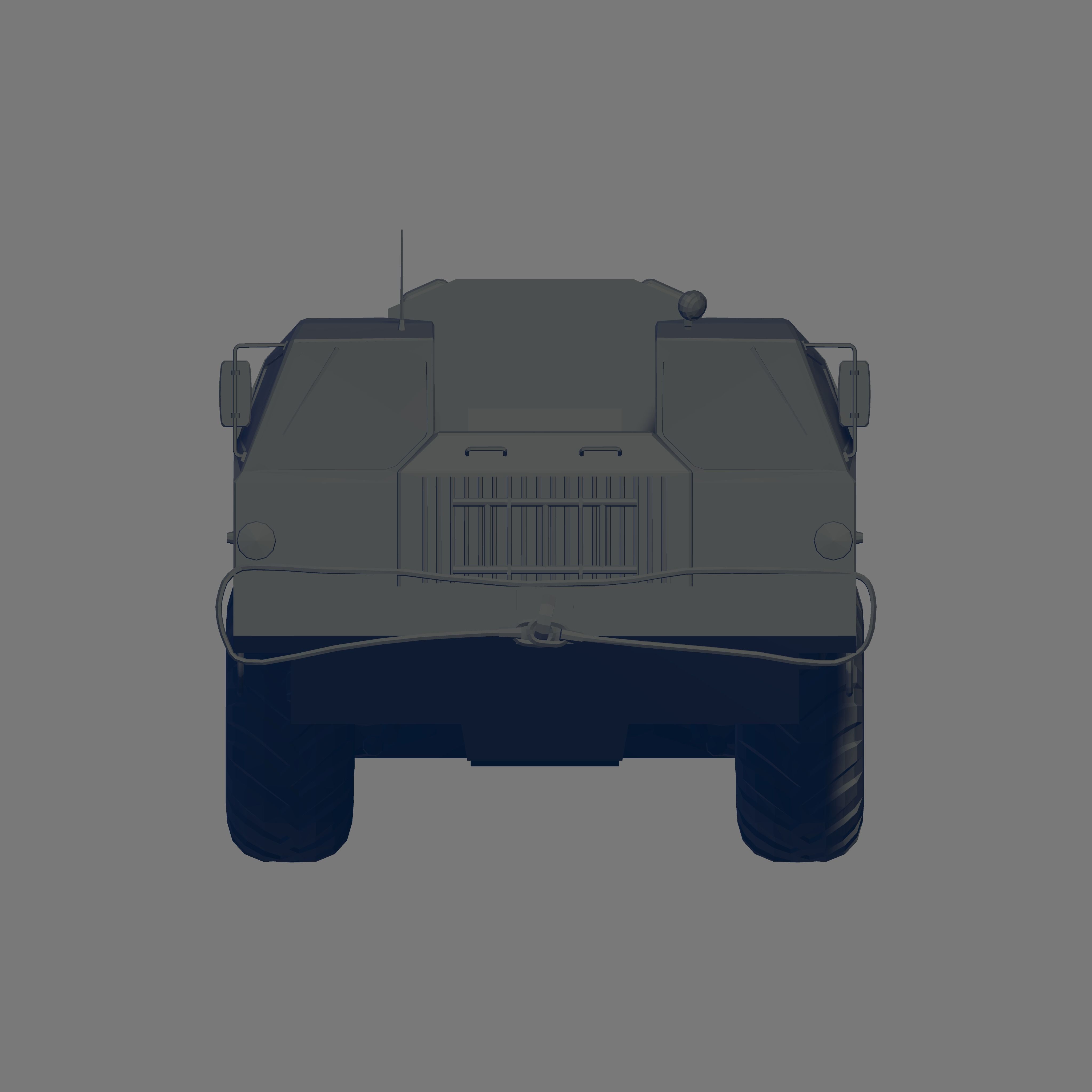 Truck E-7310 3D model_2