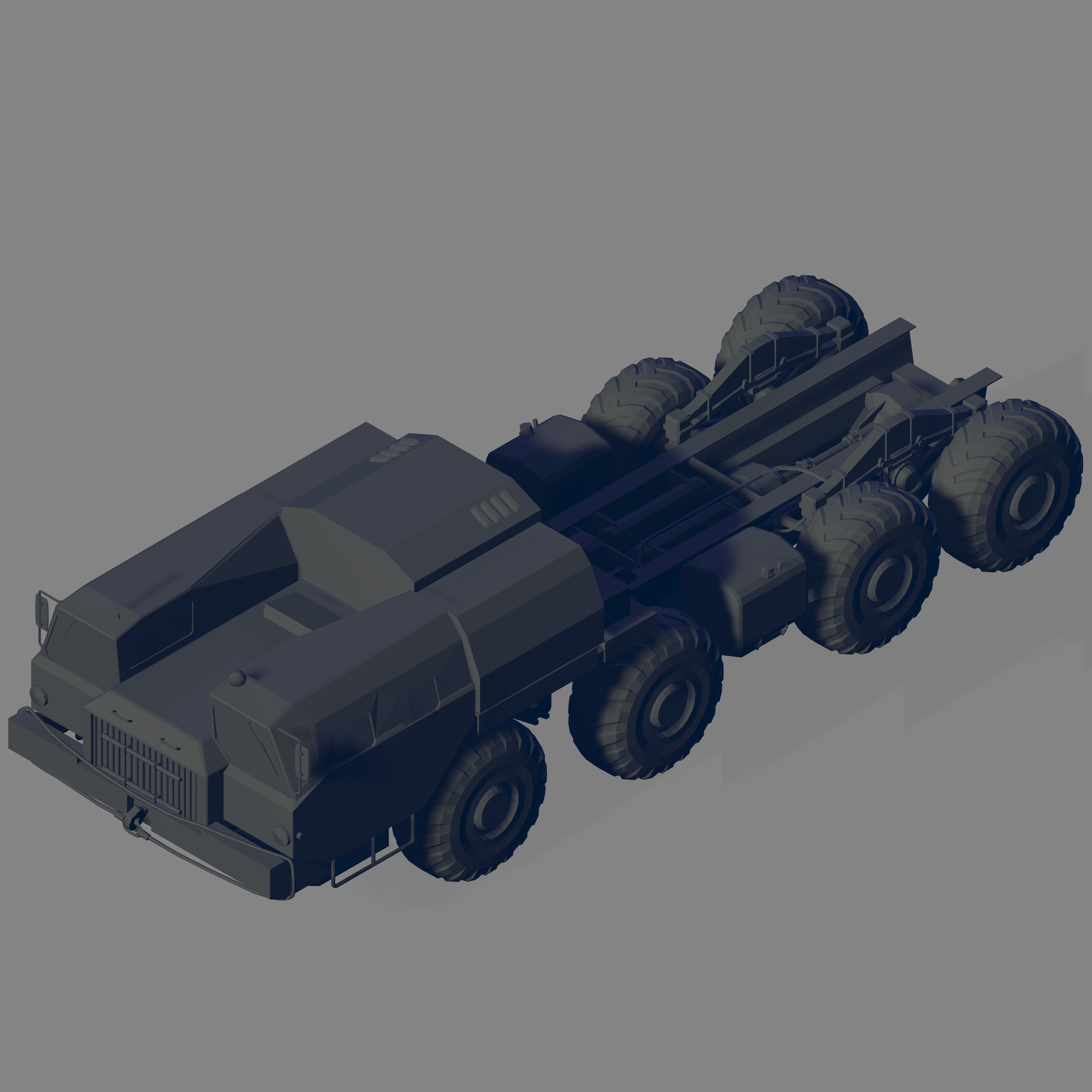 Truck E-7310 3D model_1