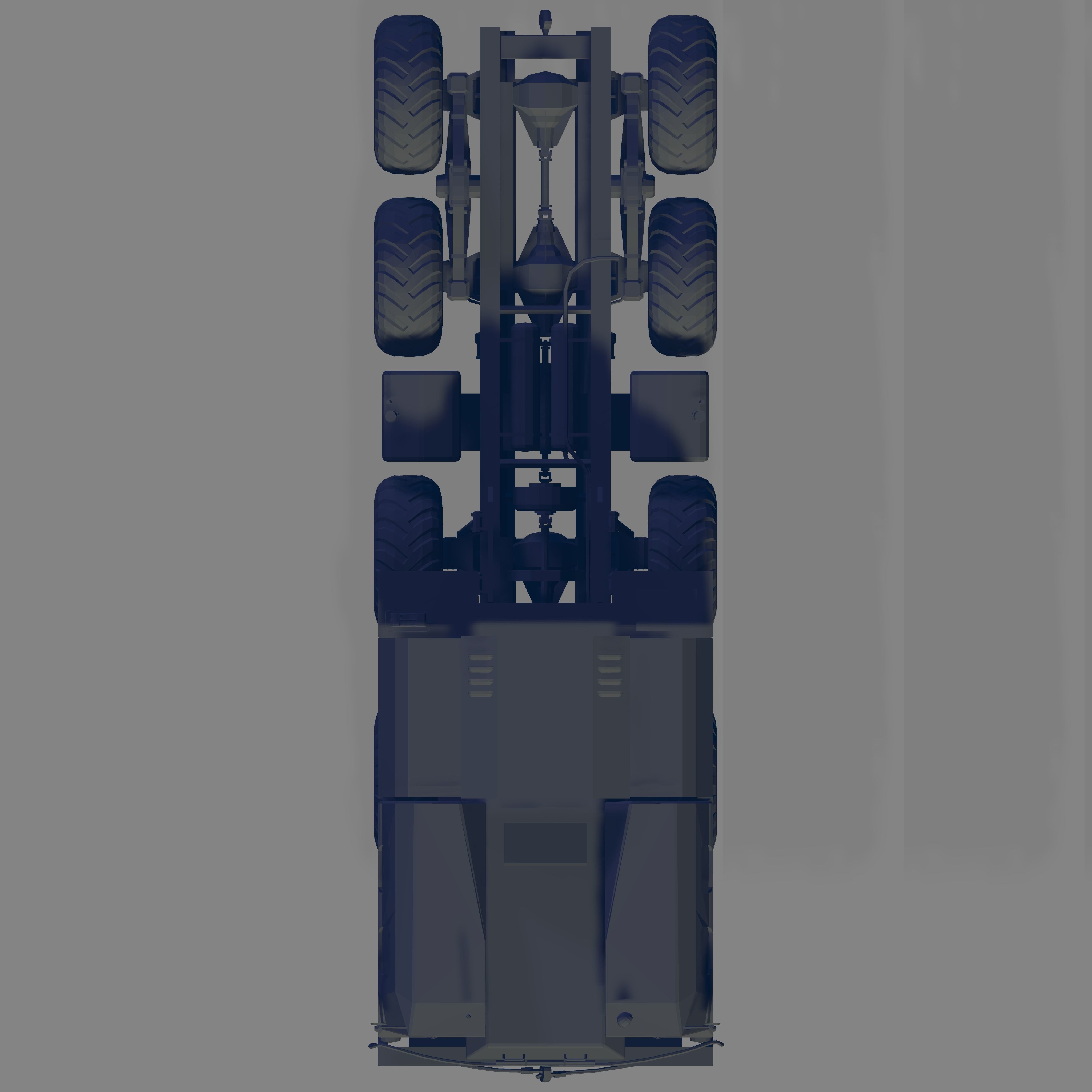 Truck E-7310 3D model_5