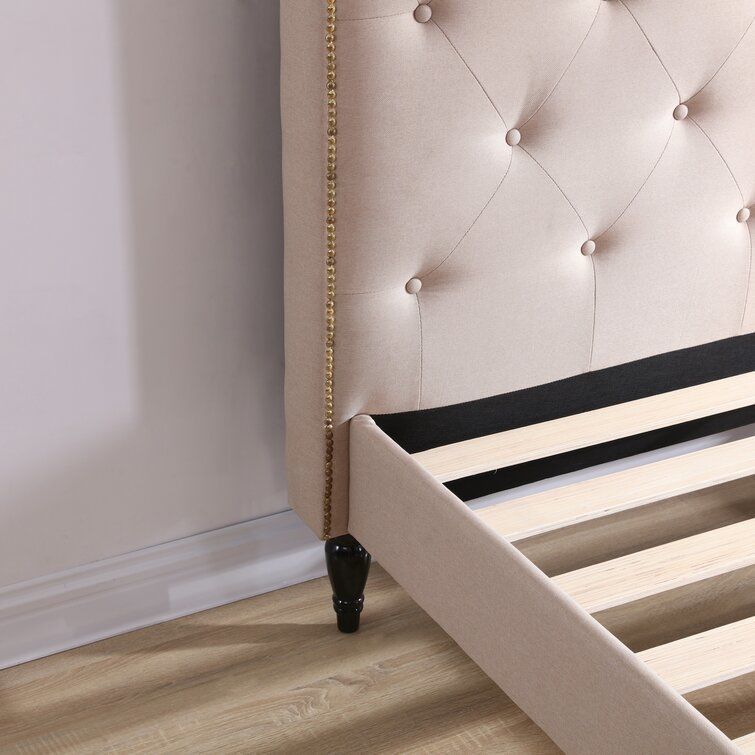 Evendale Upholstered Bed - 2 Colour 3D model_11