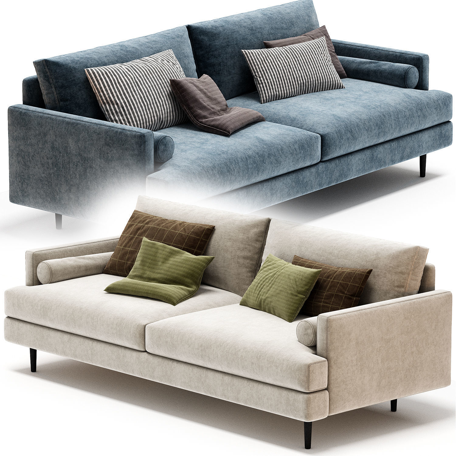 Monahan Grande Sofa 3D model_3