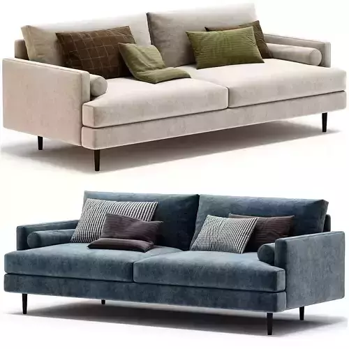 Monahan Grande Sofa 3D model