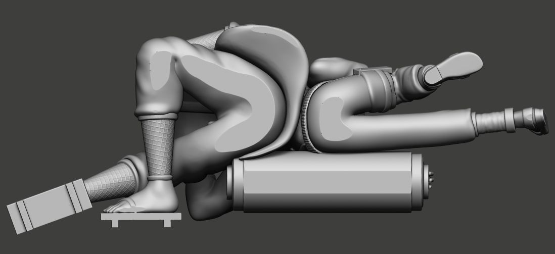 Naruto and jiraiya  3D print model_8