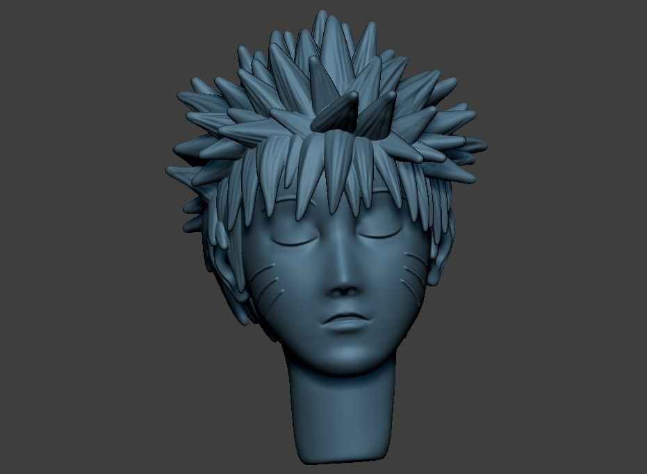 Naruto and jiraiya  3D print model_19