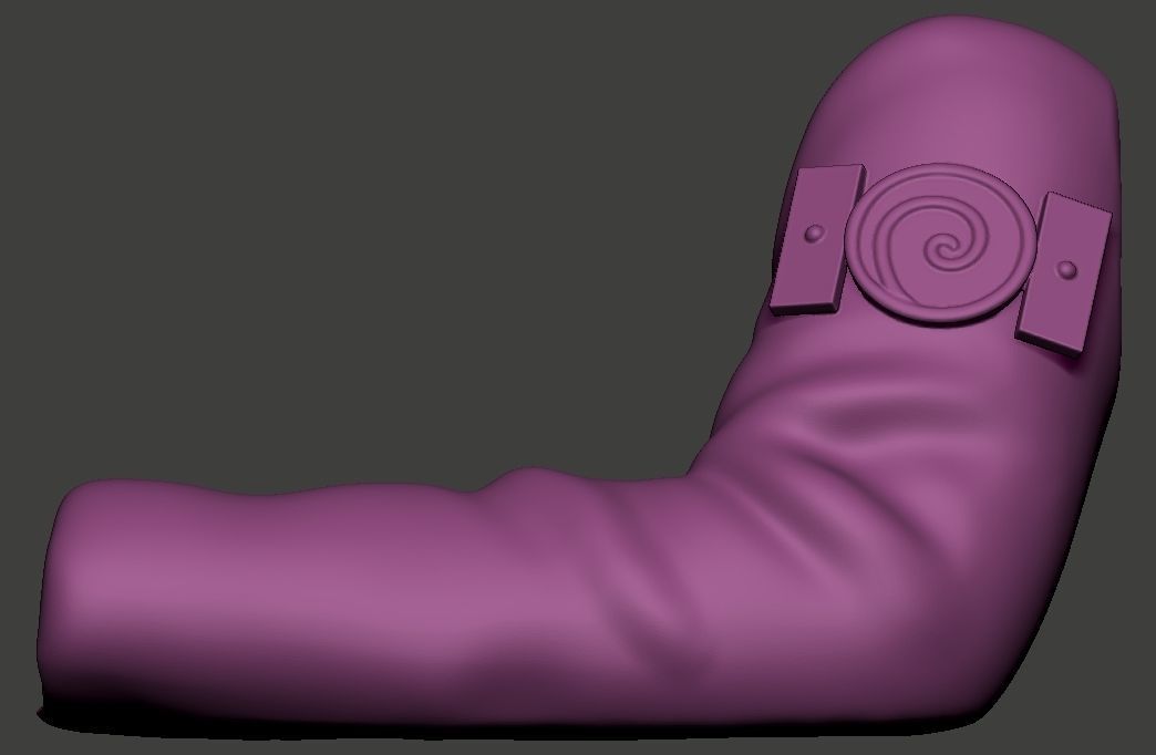 Naruto and jiraiya  3D print model_11